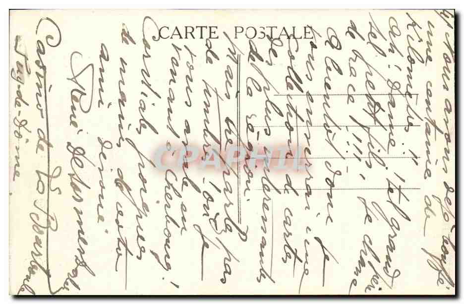 Château de Saint-Saturnin — Château féodal du XVème siècle orné de tours dans les angles — Éditeur V.D.C. — Verso