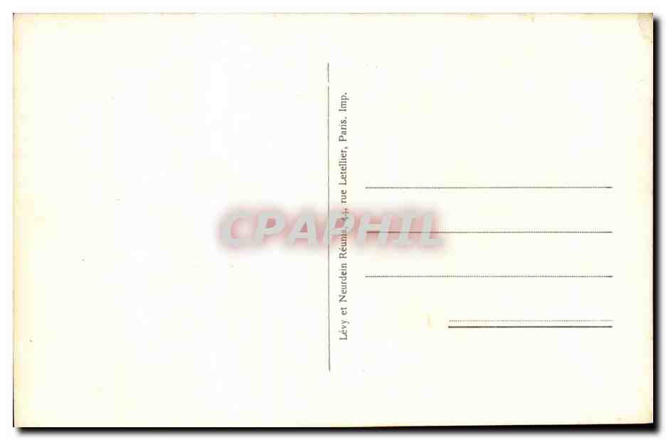 Puy de Dome- Riom- Cour de la Maison de L'Horloge -CPA — Verso