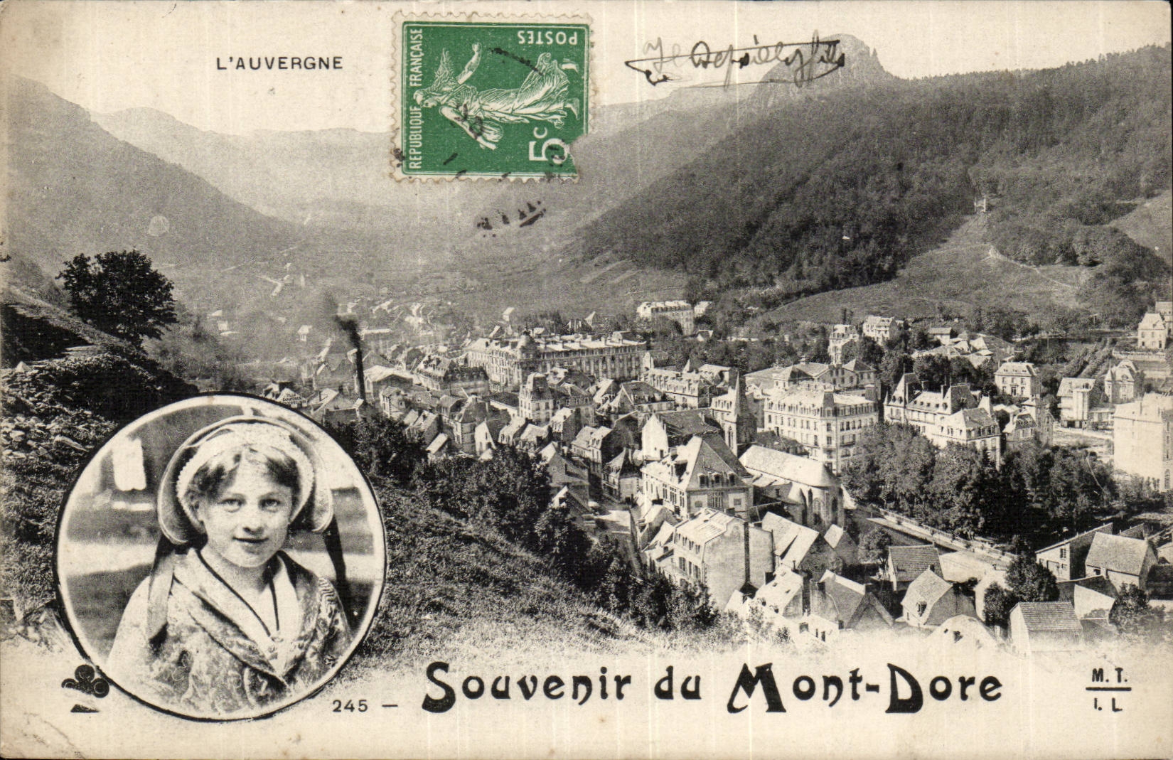 Mont-Dore — Vue panoramique — M.T. I.L. n°245