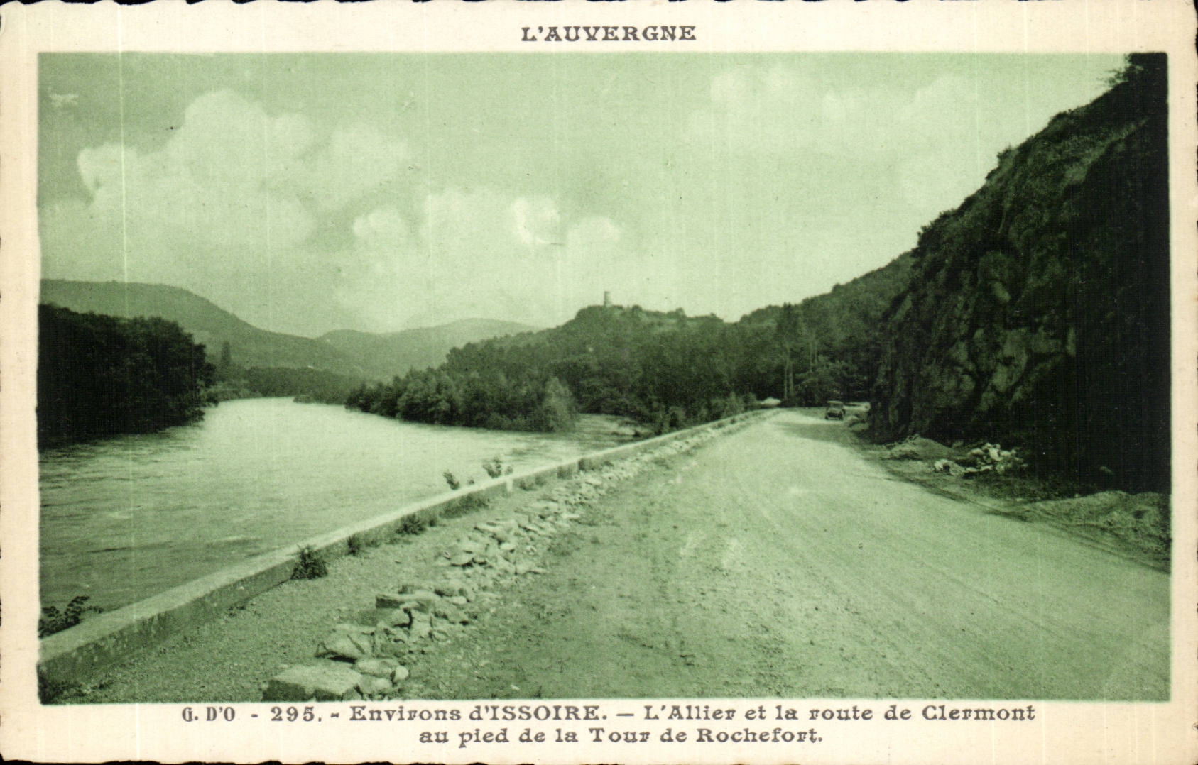 Surroundings of Issoire — The Allier and the Road to Clermont at the Foot of Rochefort Tower — G.D'O - 295