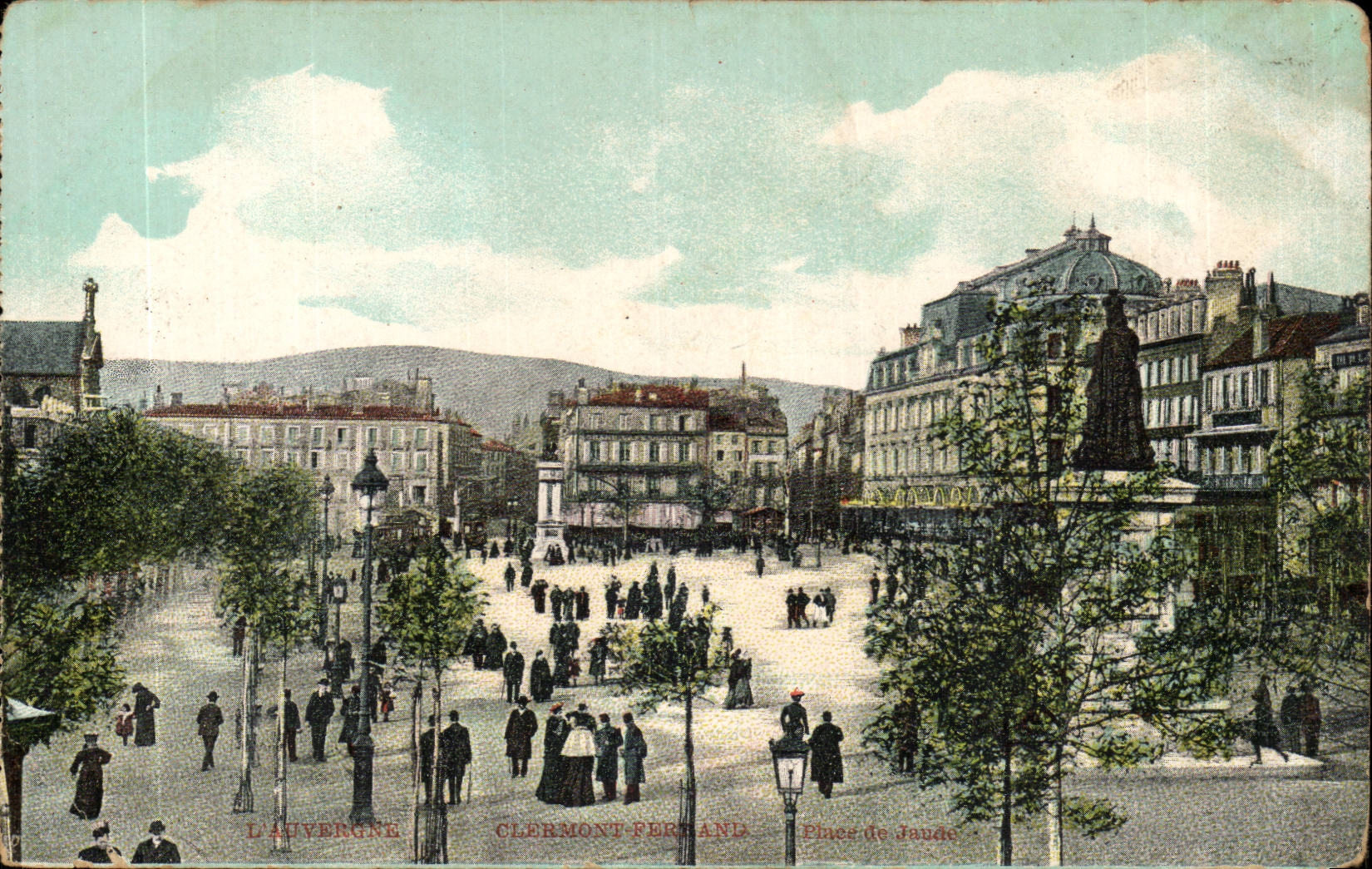 Puy de Dome- Clermont-Ferrand- La Place de Jaude-CPA