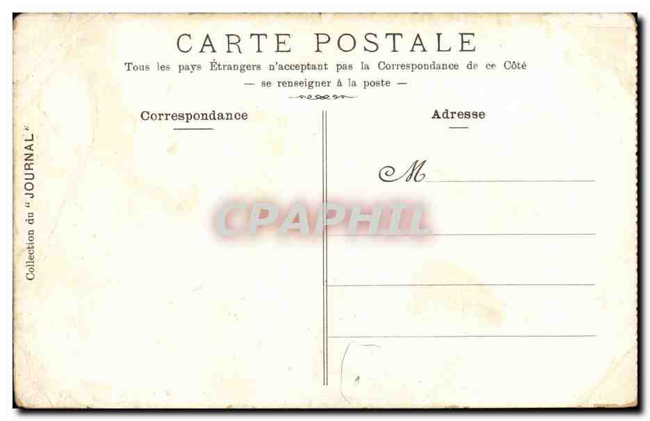 Puy de Dome- Clermont-Ferrand- La Place de Jaude-CPA — Rückseite