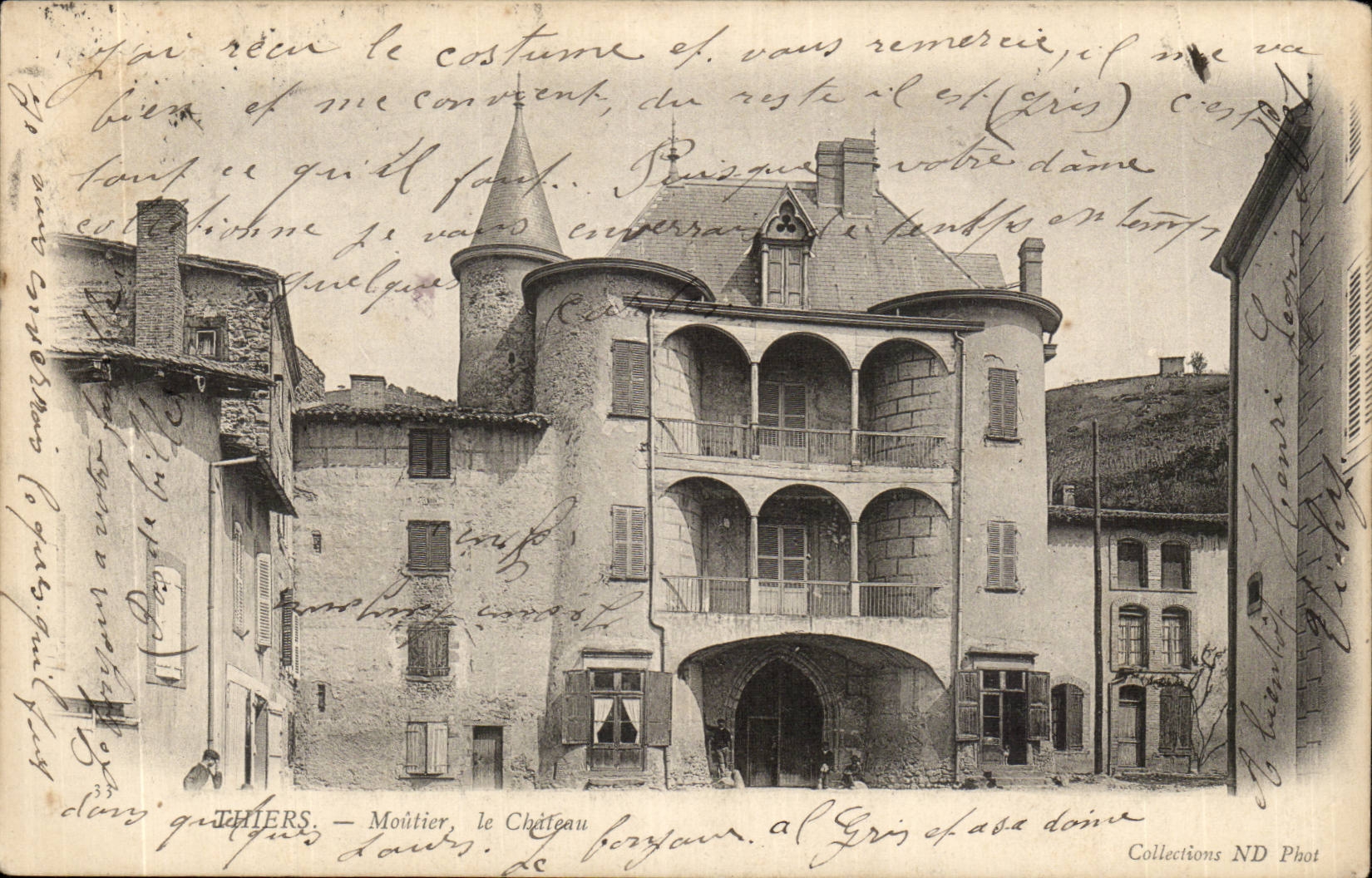 Puy de Dome- Thiers- Moutier- Le Chateau-CPA