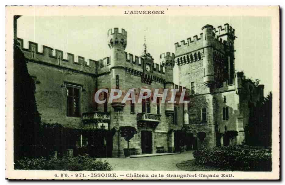Schloss Grangefort — Ostseite — Issoire, L'Auvergne