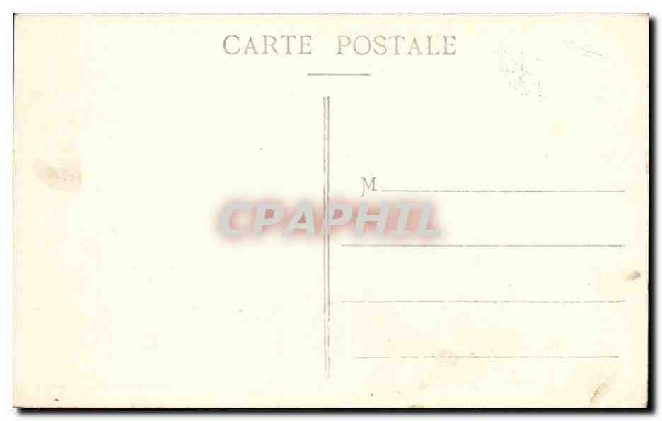 Puy de Dome- Un coin des Ruines du Temple de Mercure -CPA — Rückseite