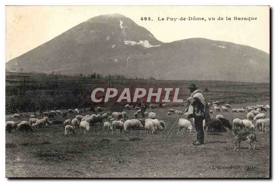 Le Puy-de-Dôme, vu de la Baraque — n° 495 — L'Étendard, Paris