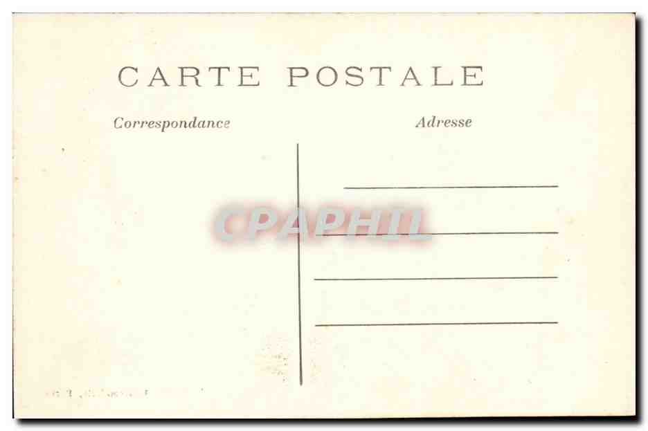 Le Puy-de-Dôme, vu de la Baraque — n° 495 — L'Étendard, Paris — Verso
