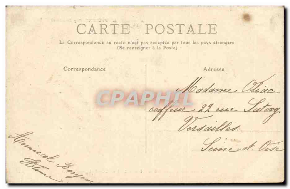 Puy de Dome- Le Mont Dore- Les Hotels princiers- international et grand Hotel-CPA — Rückseite