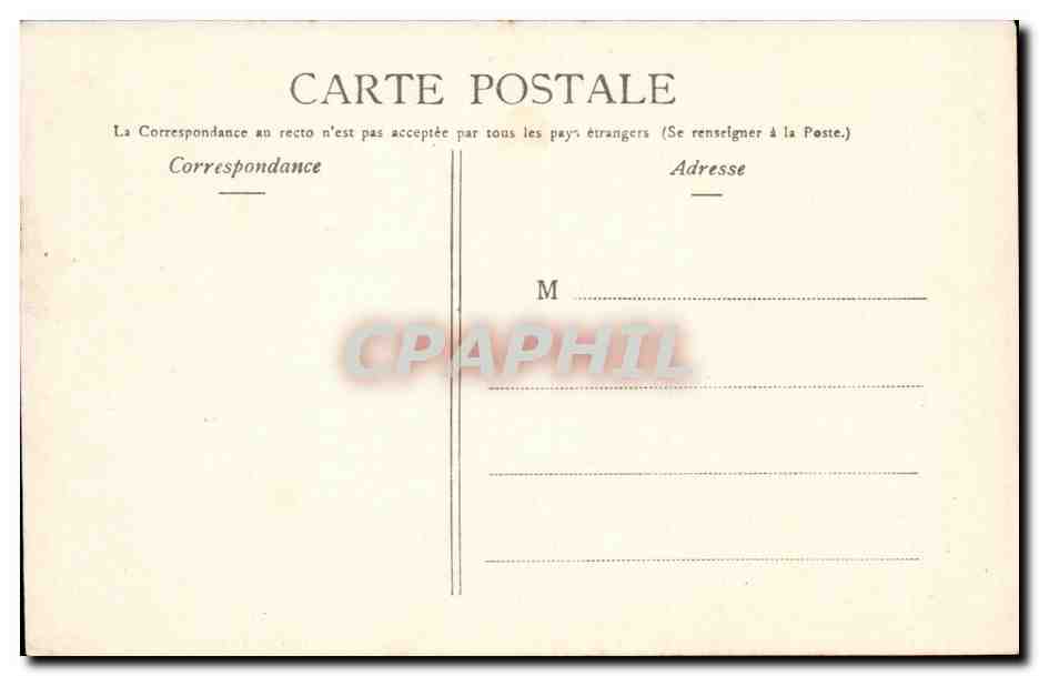 Summit of Puy-de-Dôme and the Observatory — publisher T. Hrondelie, no. 492 — Back