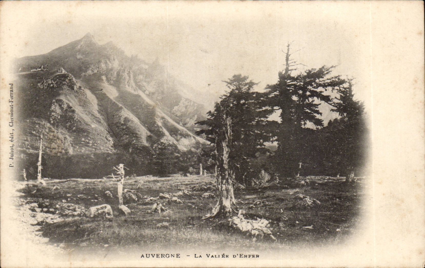 Auvergne - La Valièrè d'Enfer — P. Julioh, éditeur, Clermont-Ferrand