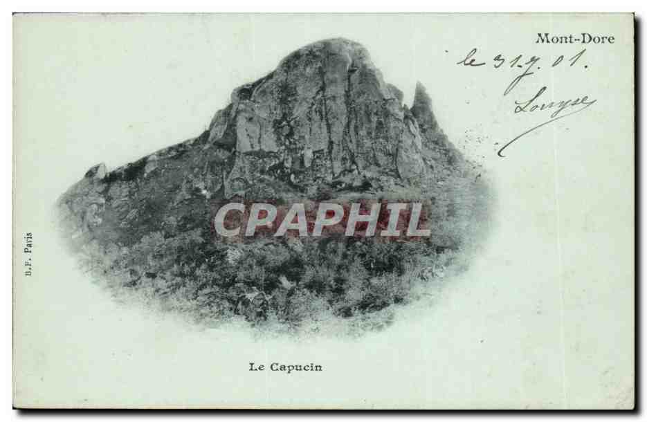 Puy de Dome- Le Mont Dore - le Capucin-CPA