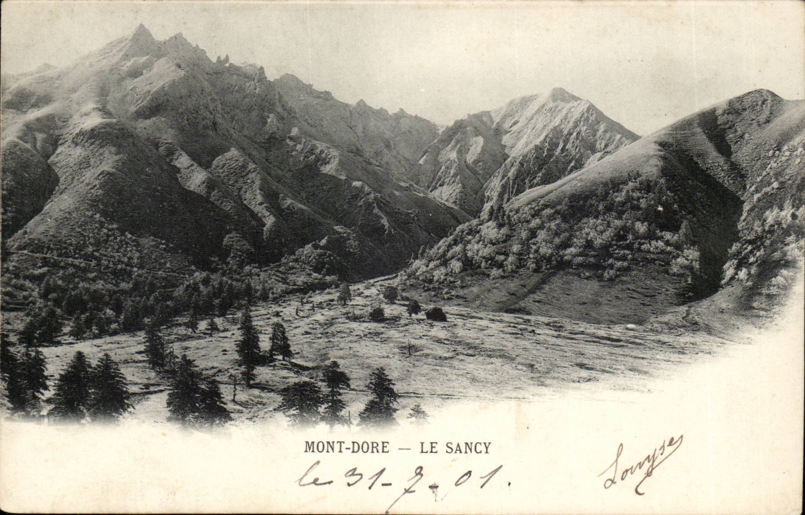 Puy de Dome- Le Mont Dore - Le Sancy-CPA