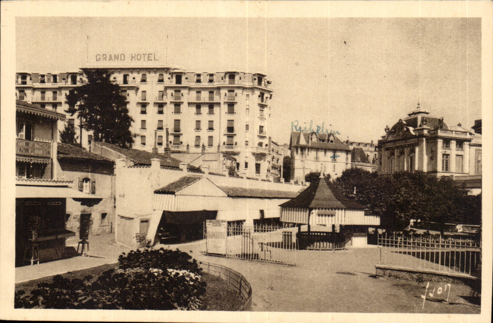 Le Grand Hôtel à Reichshoffen — vue panoramique — Les Éditions d'Art Wohl, n° 15