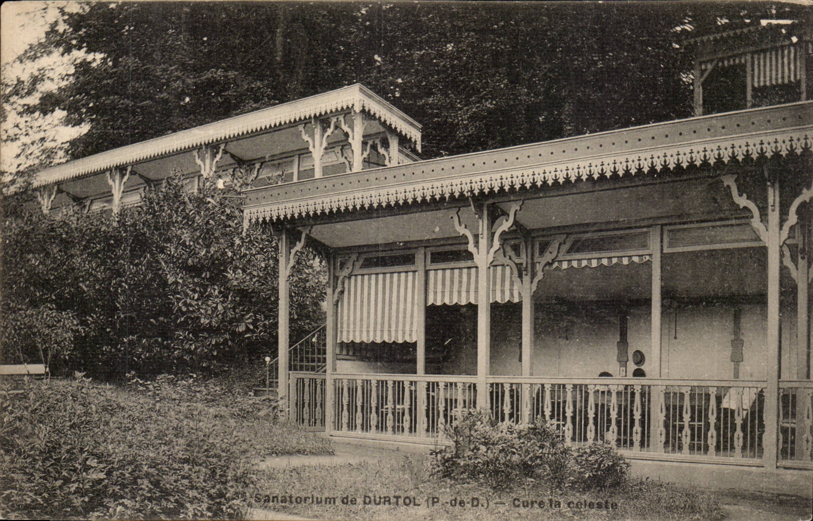 Puy de Dome- Sanatorium de Durtol- Cure la coleste-CPA