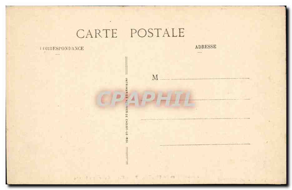 Puy de Dome- Sanatorium de Durtol- Cure la coleste-CPA — Rückseite