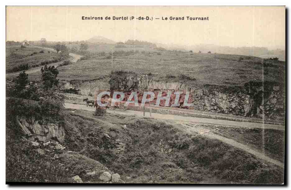 Environs de Durtol (P-de-D.) — Le Grand Tournant