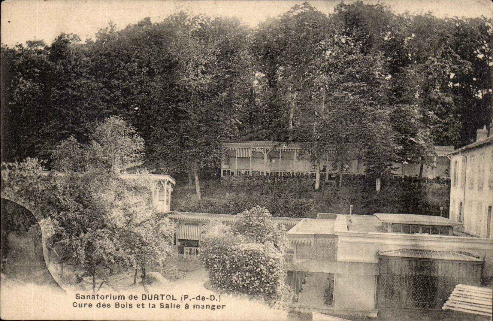 Sanatorium de DURTOL (P.-de-D.) — Cure des Bois et la Salle à manger — Imprimeries de Crosy-le-Roi