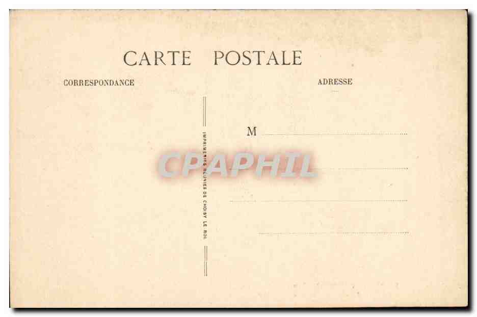 Sanatorium de DURTOL (P.-de-D.) — Cure des Bois et la Salle à manger — Imprimeries de Crosy-le-Roi — Verso