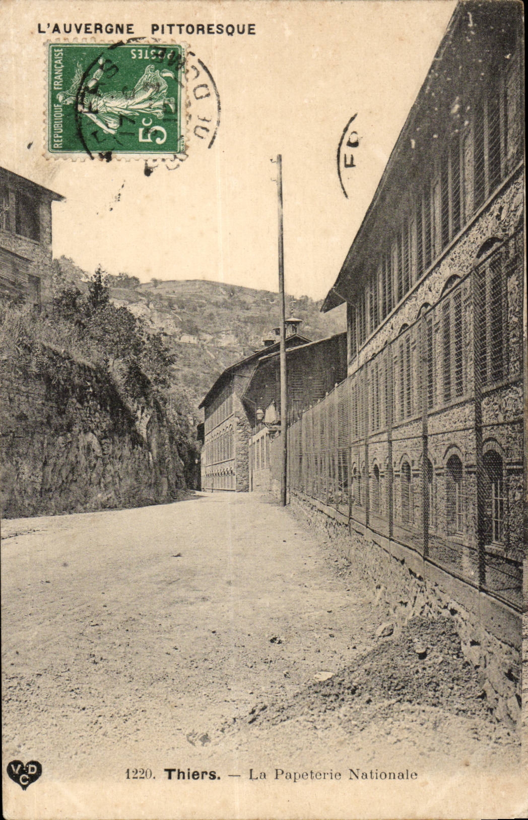 Puy De Dome - Thiers - La papeterie Nationale - - - CPA