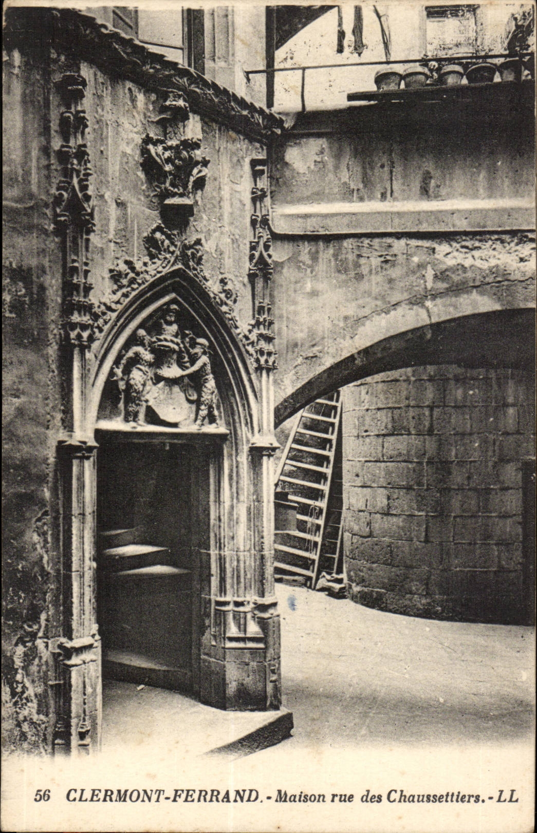 Puy De Dome - Clermont-Ferrand - Maison rue des Chaussettlers - CPA