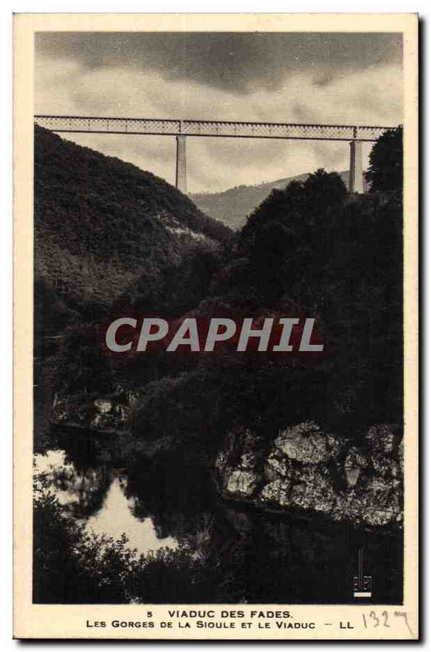 Les Gorges de la Sioule et le Viaduc des Fades — LL 132