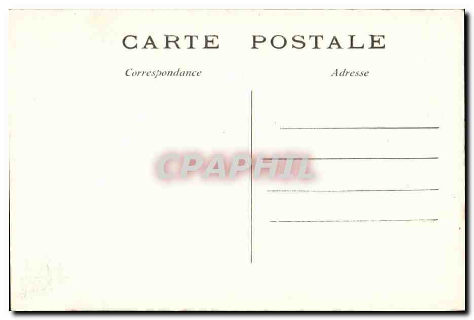 Clermont-Ferrand (P.-de-D.) — Entrée du jardin Lecoq et la Pyramide — L'Hirondelle, Paris, n°486 — Verso