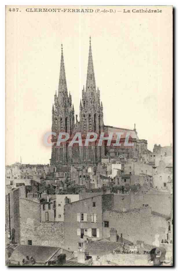 Clermont-Ferrand (P.-de-D.) — La Cathédrale — L'Éruditelle, Paris