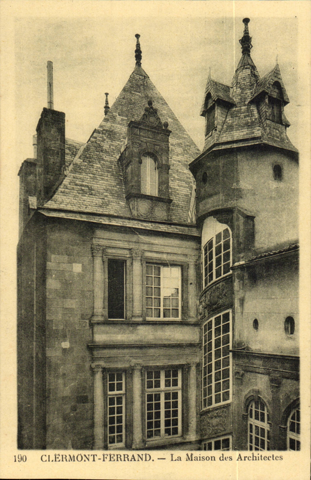 Puy de Dome - Clermont Ferrand - La Maison des Architectes - CPA 