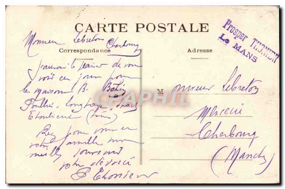 Scène de vie — Ouvèrge — éditeur non visible, n° de série 1 — Reverso