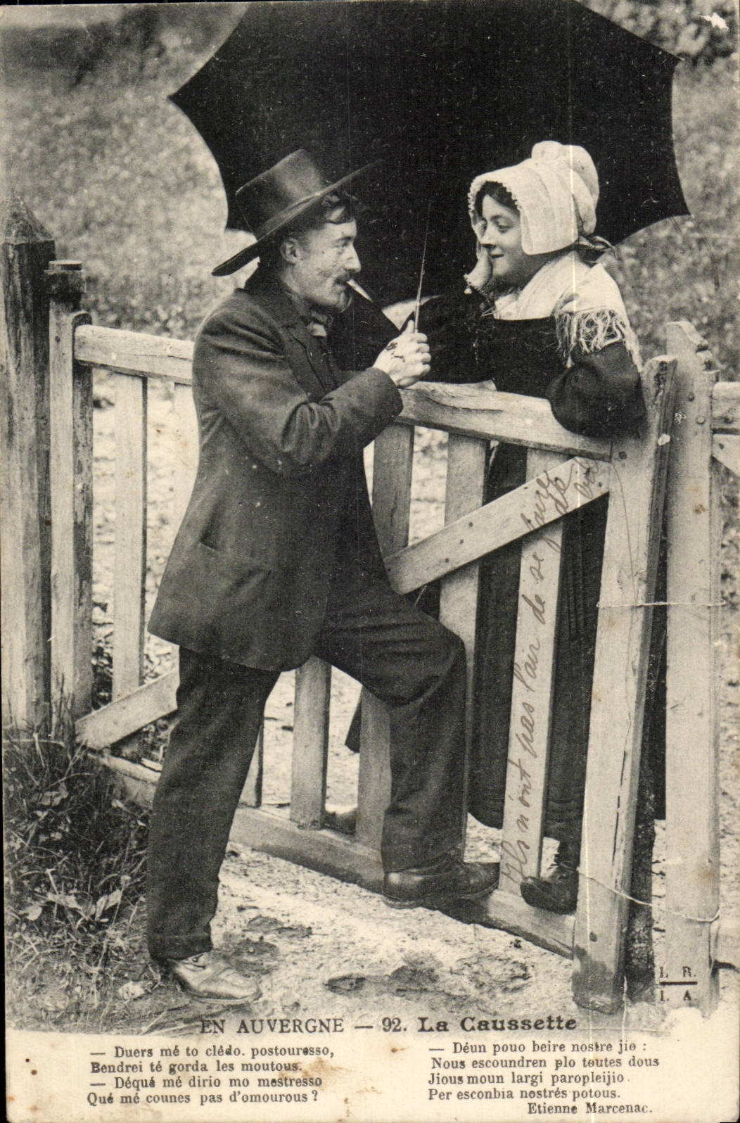En Auvergne — 92. La Caussette — Éditeur J. R. (I. A.)