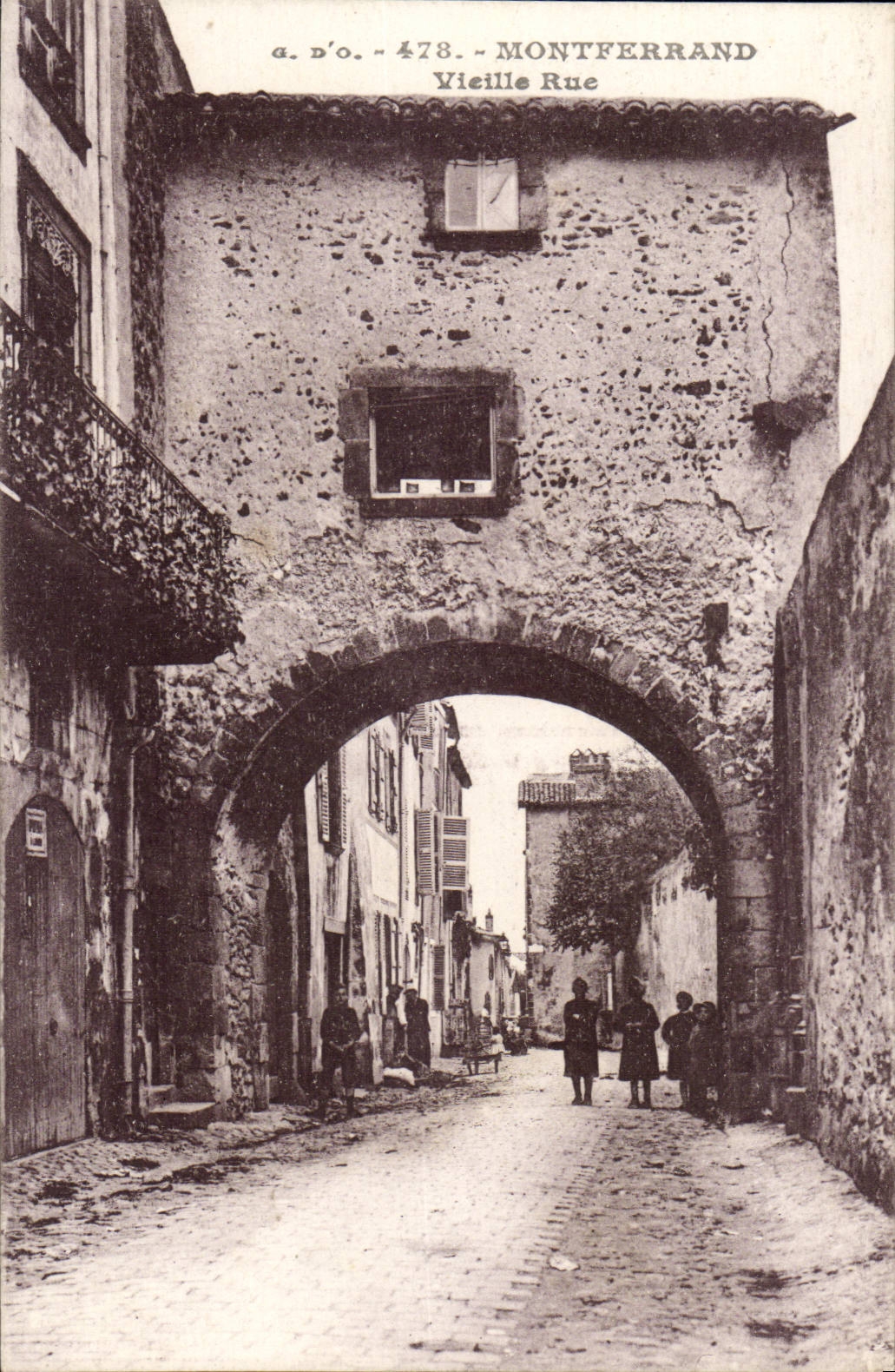 Puy de Dome -Montferrand - Vieille Rue - CPA 