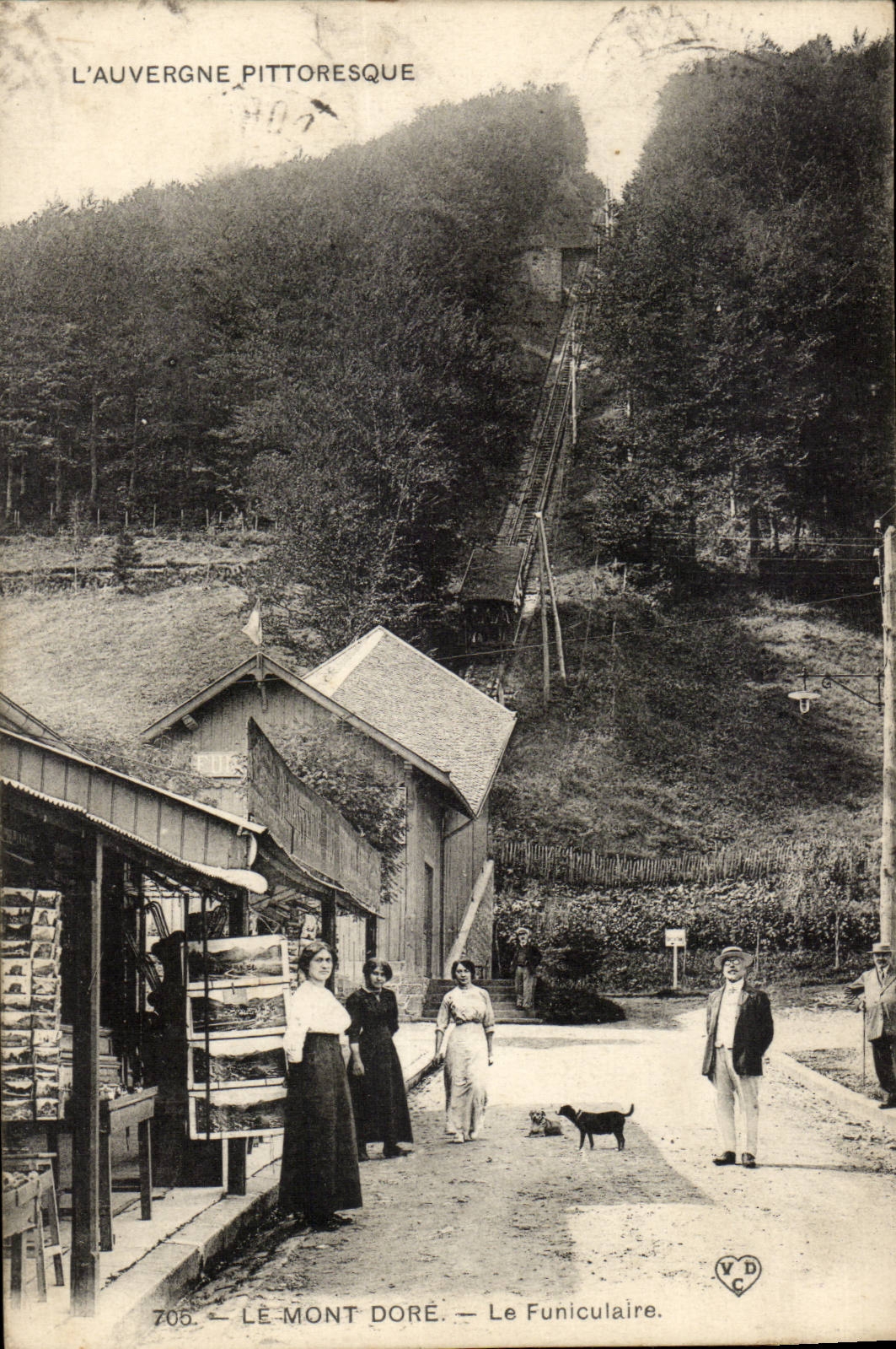 Le Mont Dore — Le Funiculaire — L'Auvergne Pittoresque