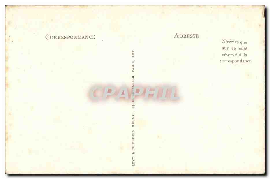 Montferrand — Ancien Hôtel Pradal 1577 — LL — Verso