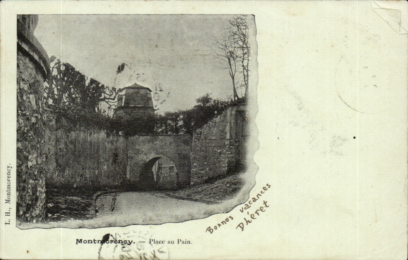 Val-d'Oise- Montmorecy- Place au Pain-CPA