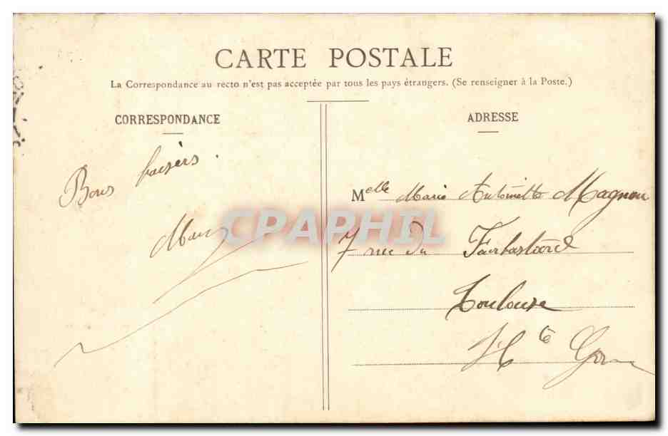 Enghien - Vues du Lac et du Jardin des Roses — Édition G. E. Lamy — Rückseite
