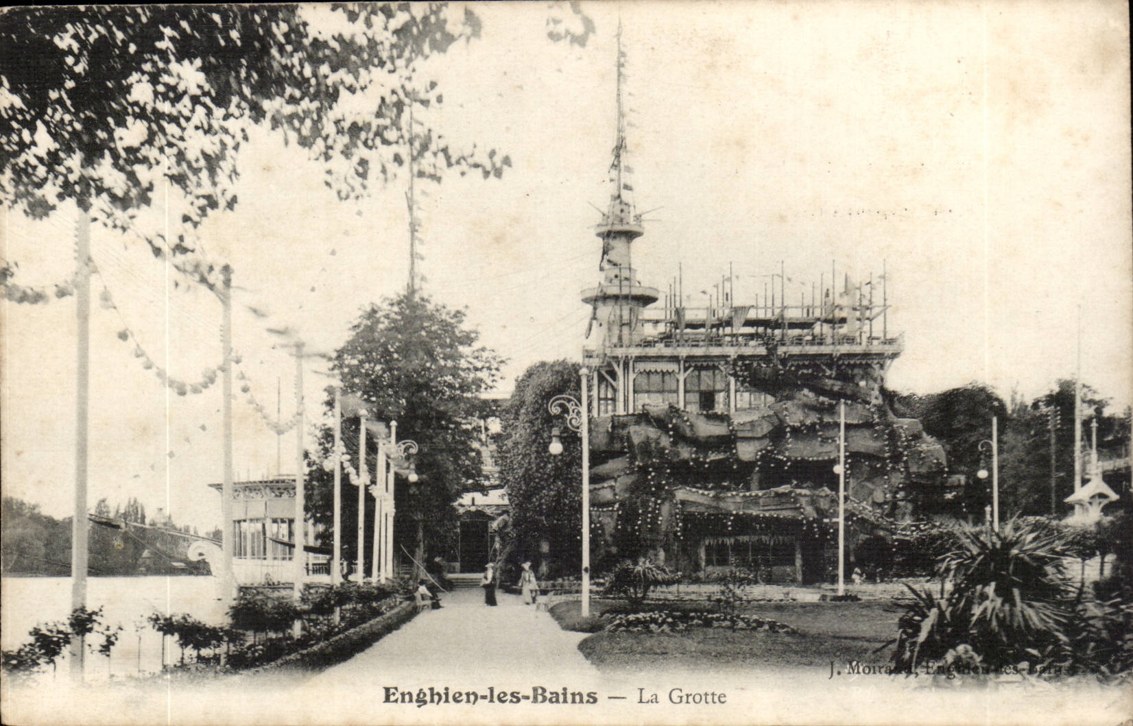 Enghien-les-Bains — La Grotte — J. Moiray, Enghien-les-Bains