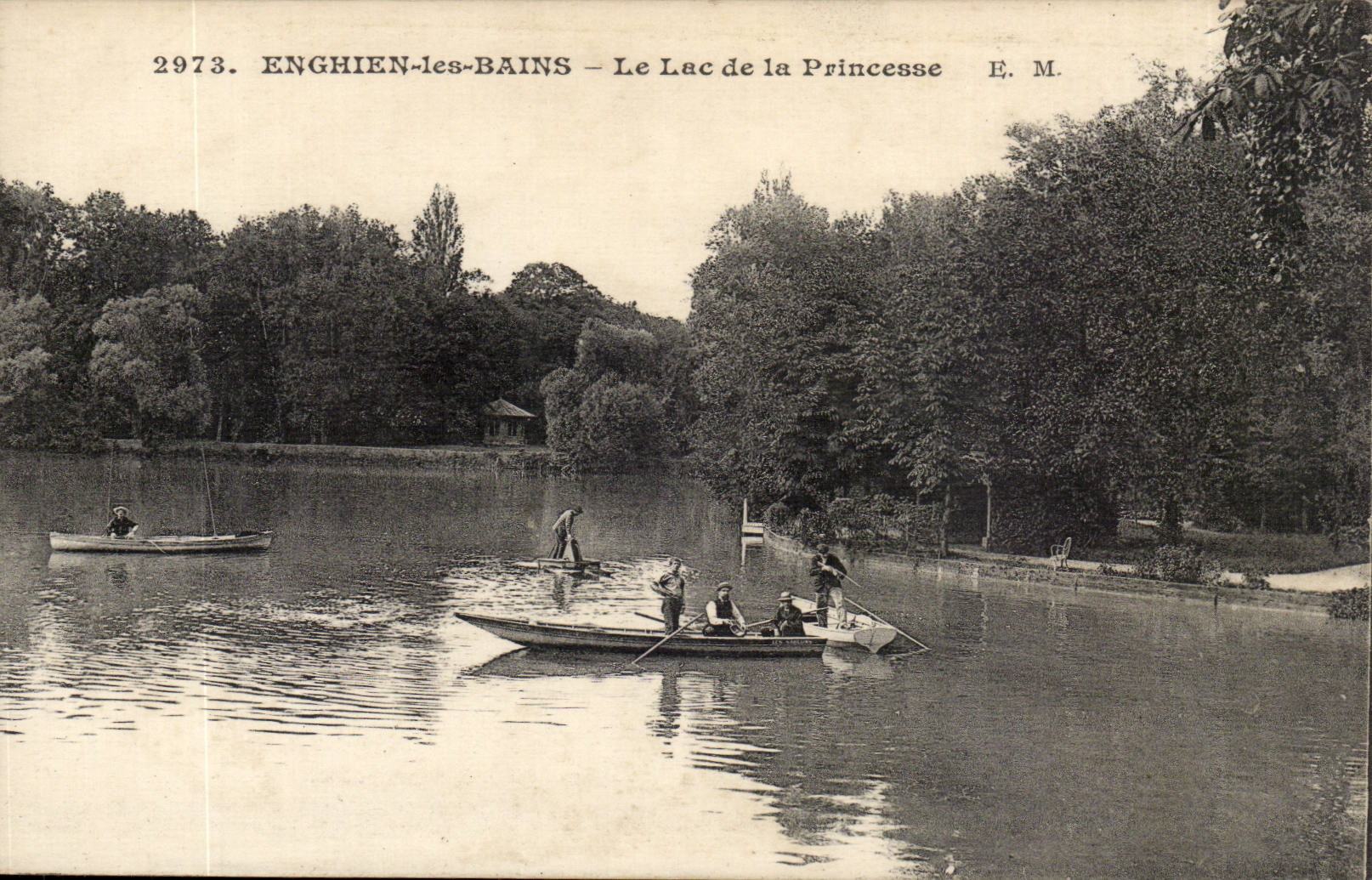 Enghien-les-Bains — Le Lac de la Princesse — E. M. n°2973