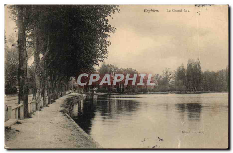 Enghien — Le Grand Lac — Edit. G.-B. Lamy