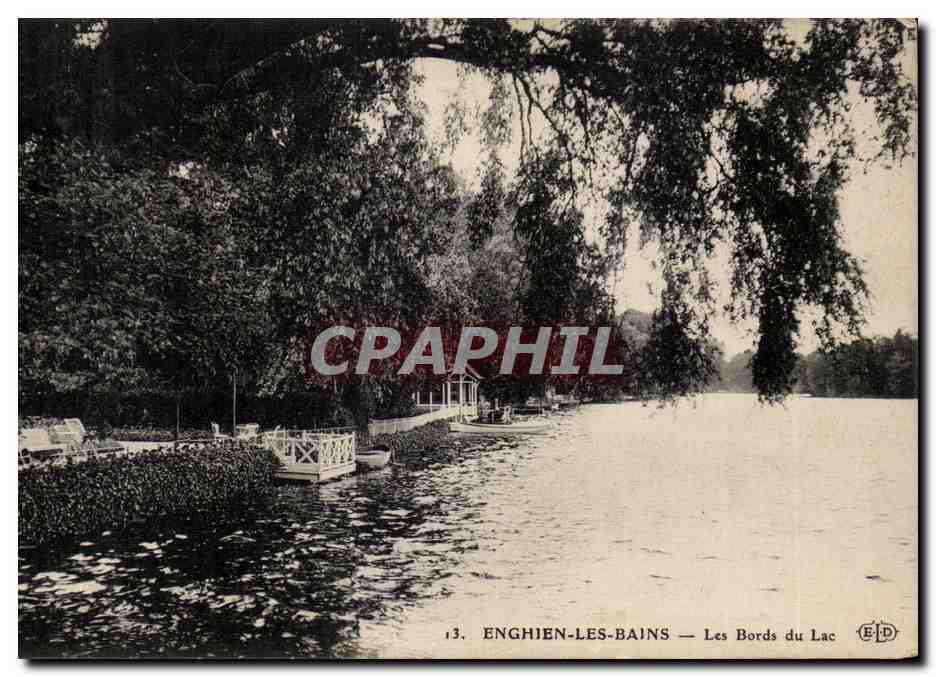 Enghien-les-Bains — Les Bords du Lac — Éditeur E.D. n°13