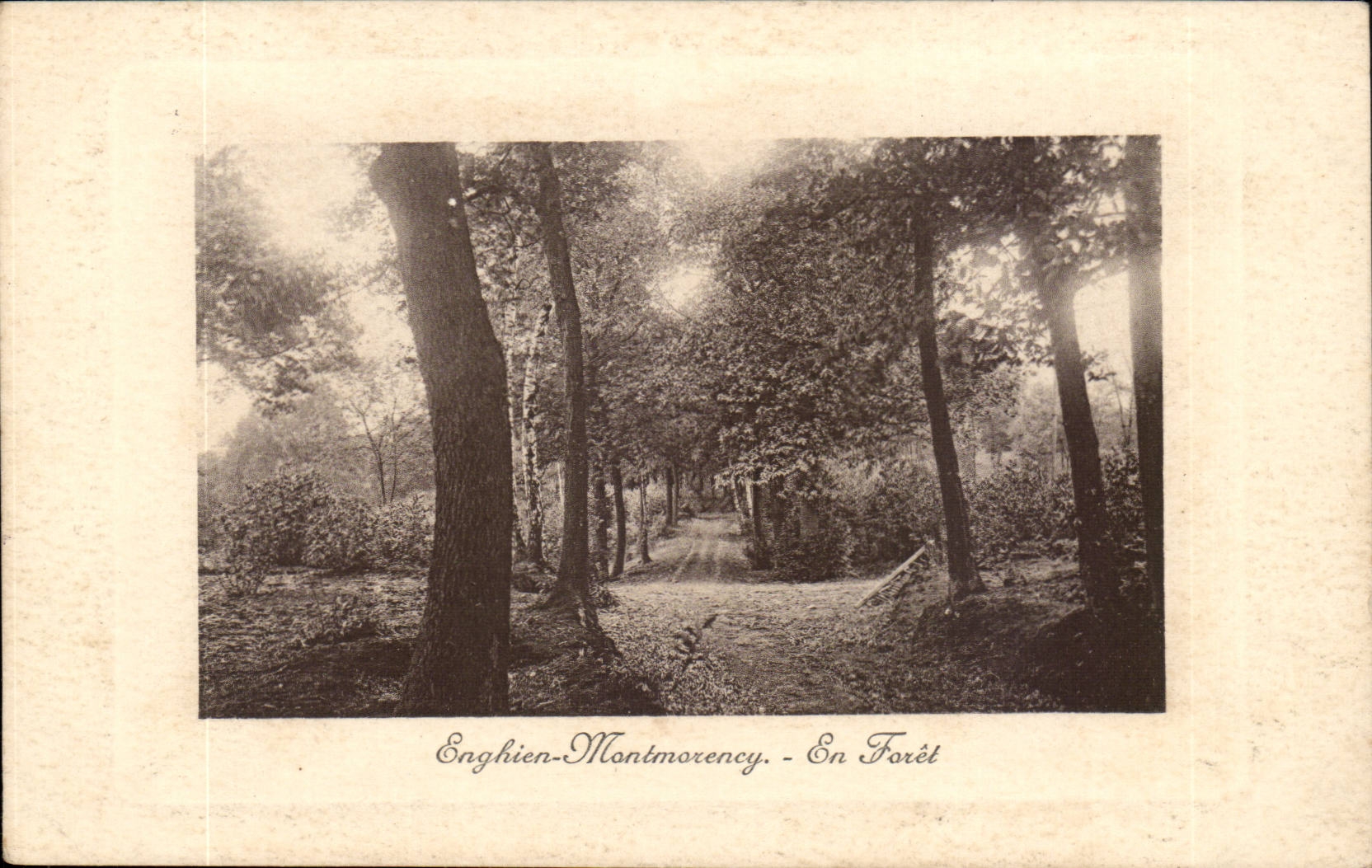 Val d'Oise- Enghien Montmorency -CPA