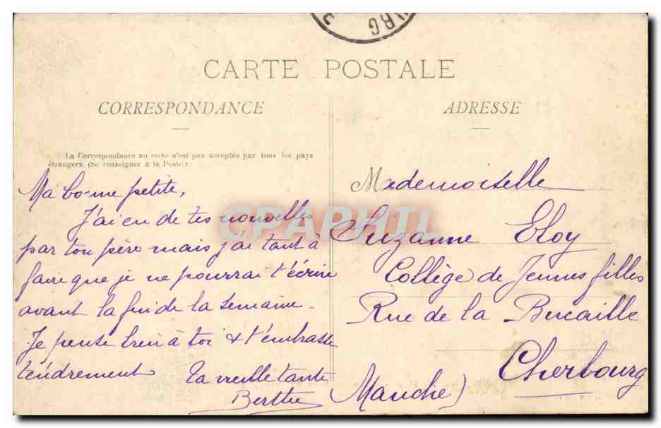 Val d'Oise- Herblay- L'Embouchure du Petit Bras-bateau -CPA — Rückseite