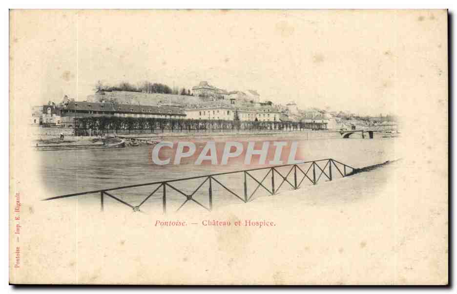Val D'Oise- Pontoise- Chateau de Hospice-CPA