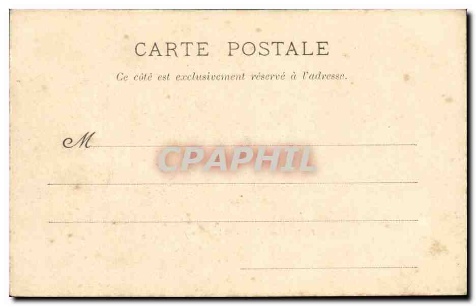 Val D'Oise- Pontoise- Chateau de Hospice-CPA — Rückseite