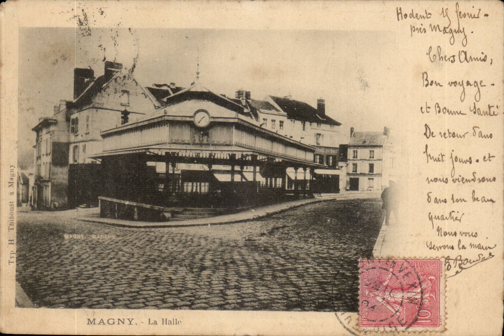 Val D'Oise-Magny- La Halle -CPA