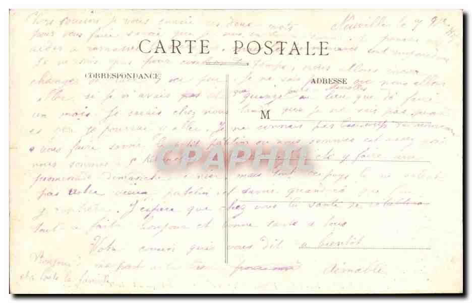 Val D'Oise- Pontoise- Le Cure de Pontoise- Je sais dit-it jeter mon bonnet a celle qui a le plus trompe -CPA — Back