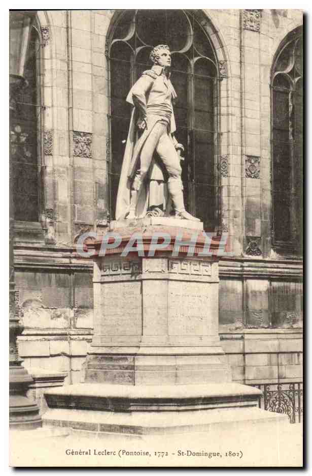 Statue du Général Leclerc — Pontoise, 1772 - Saint-Domingue, 1801 — éditeur non visible