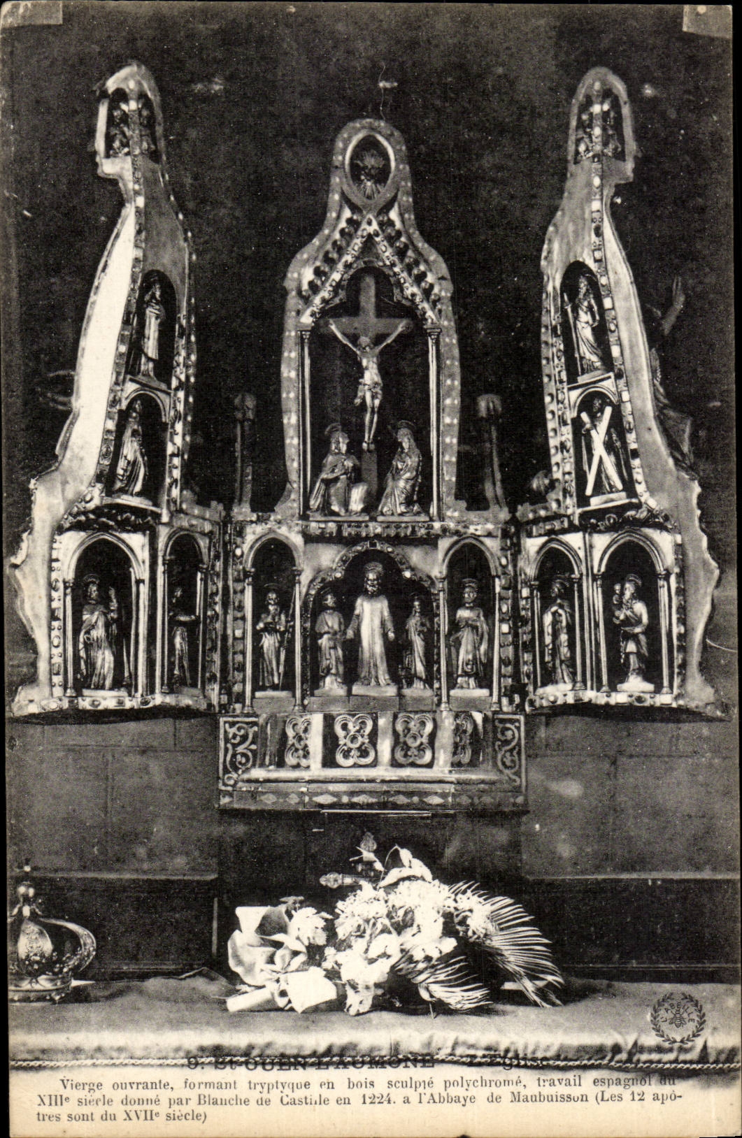 Val D'Oise- Saint Ouen l'Aumone- Les 12 apotres du XVii siecle -CPA