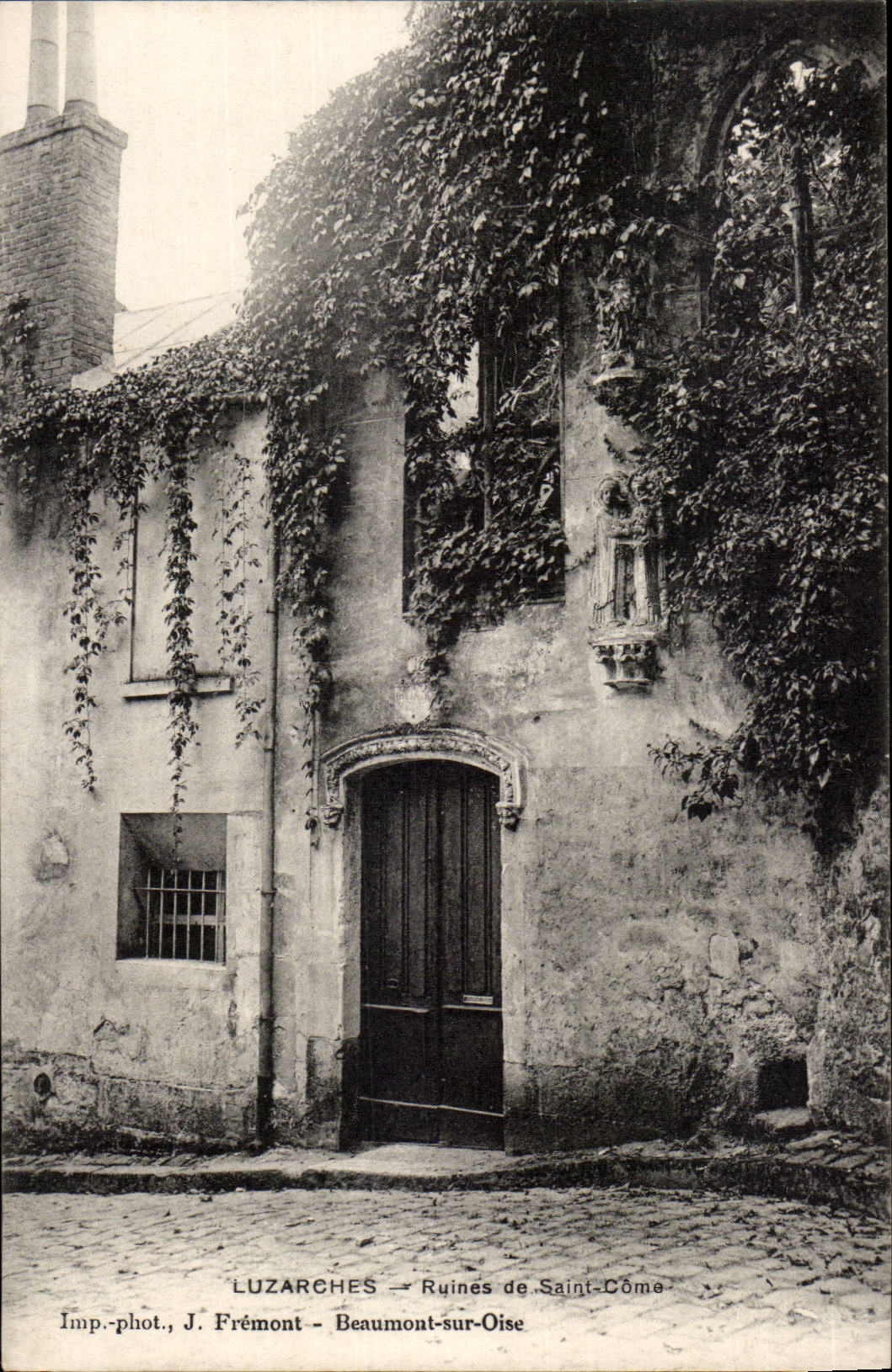 Val D'Oise- Luzarches- Ruines de Sainte Dome -CPA
