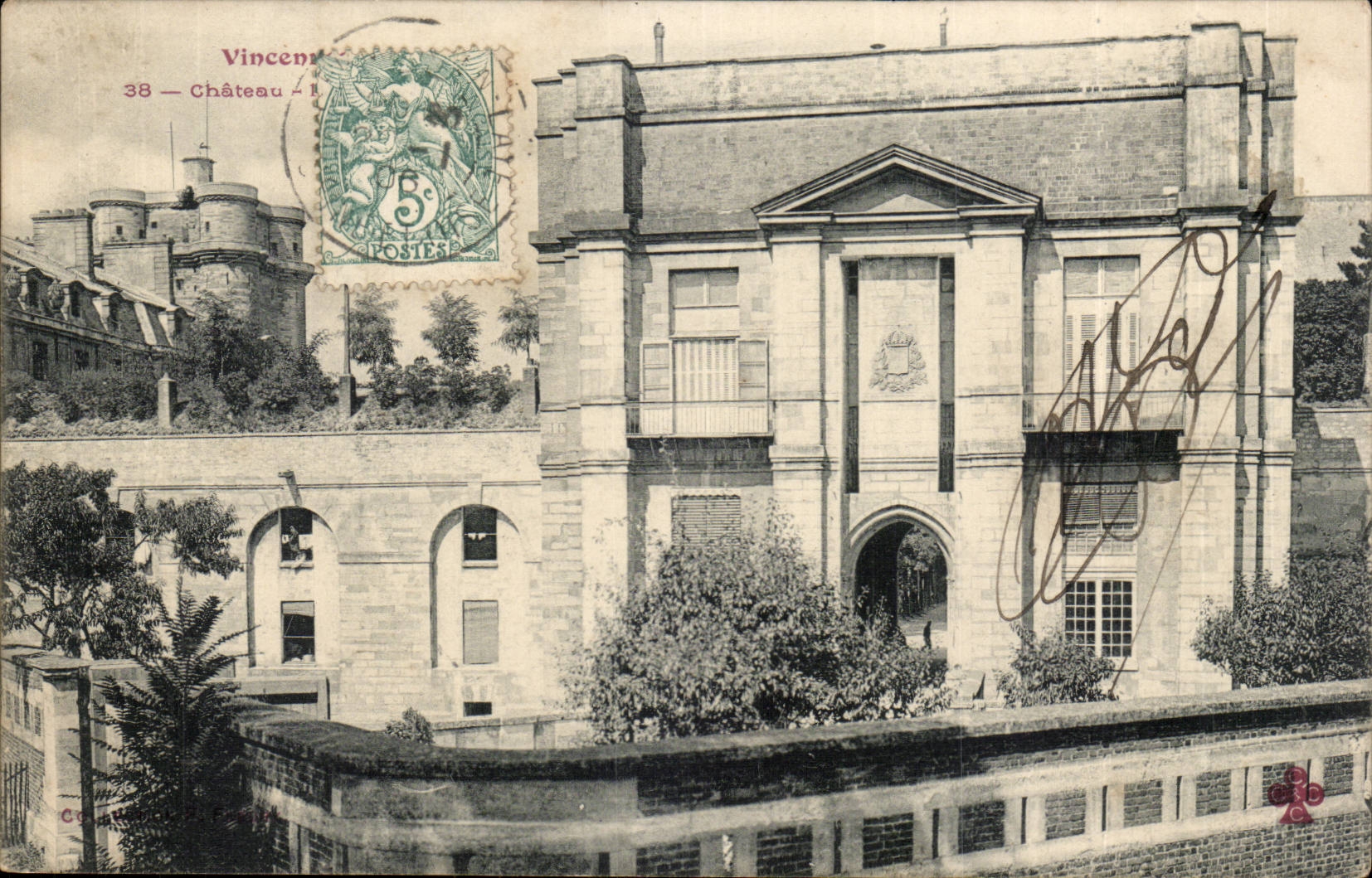 Vincennes- Chateau-CPA