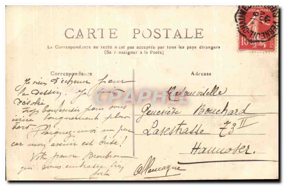 Paris (12) Bois de Vincennes- Des Pecheurs au Lac de St Monde -CPA — Rückseite